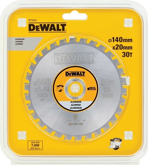 Изображение Dewalt dewalt akcesoria 140 x 20 30t alu cordless