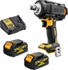 Изображение Dewalt DEWALT KLUCZ UDAROWY 1/2" 18V 812Nm 2x5,0Ah 4-BIEGI PIERCIE ZABEZPIECZAJCY DCF891P2G