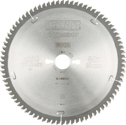 Изображение Dewalt DEWALT PIA TARCZ.250x30mmx80z DT4287-QZ