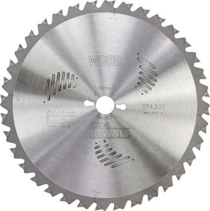 Изображение Griešanas disks kokam DeWalt DT4305-QZ; 350x30 mm; Z36; 10°