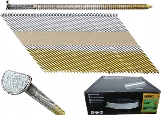 Picture of Dewalt gwodzie niegalwanizowane, piercieniowe 34°; 2,8 x 50 mm (2