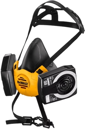 Изображение Dewalt pómaska ochronna z filtrami klasy p3, rozmiar l DXIR1HMLP3