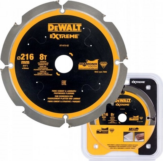 Picture of Dewalt Tarcza Pilarska do wókno-cementu 216X30MM (DT1473)