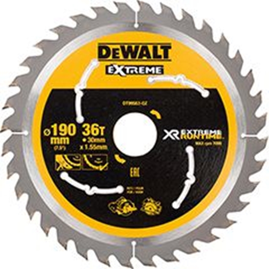 Picture of Dewalt Tarcza pilarskia do pilarki tarczowej 190mm 36 zbów (DT99563)