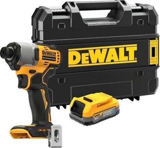 Picture of Triecienatslēga DeWalt DCF840E1T-XJ; 18 V; 1x1,7 Ah akum.