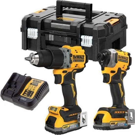 Picture of Dewalt ZESTAW WKRTARKA DCD805 + ZAKRTARKA DCF850 18V 2*1.7AH