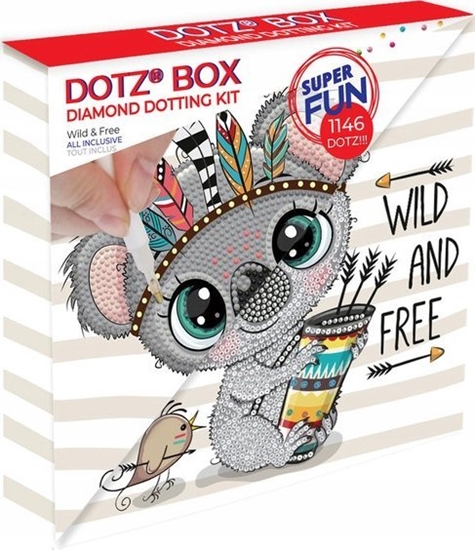 Изображение DIAMOND DOTZ DIAMOND DOTZ DOTZ BOX WILD AND FREE