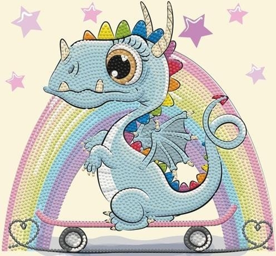 Изображение DIAMOND DOTZ DIAMOND DOTZ DRAGON SKATE