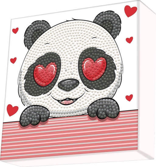 Изображение DIAMOND DOTZ DIAMOND DOTZ PANDA LOVE DOTZ BOX