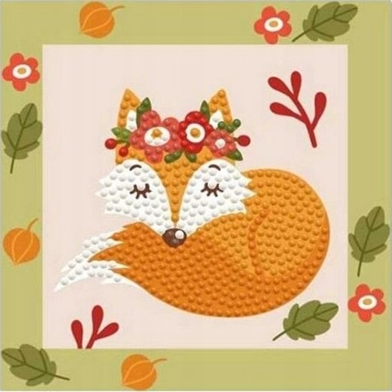 Picture of DIAMOND DOTZ DIAMOND DOTZ QUICK DOTZ FOREST FOX