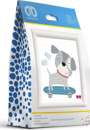 Attēls no DIAMOND DOTZ DIAMOND DOTZ SKATE & WOOF