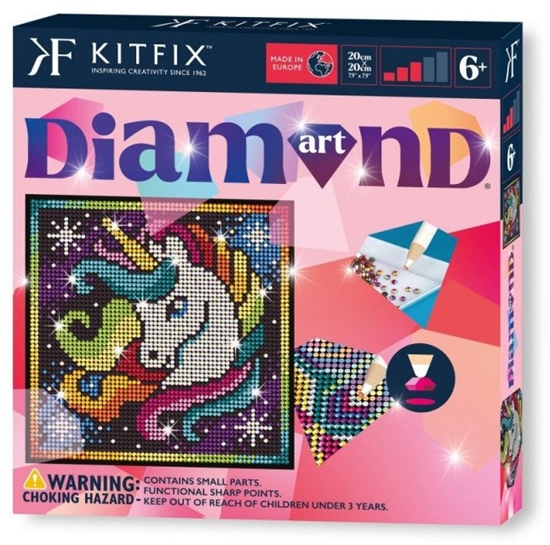 Изображение DIAMOND DOTZ KITFIX DIY set Diamond Art Unicorn