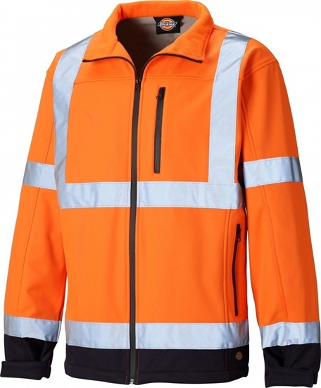 Picture of Dickies Kurtka Gort Softshell kolor: Orange/Navy rozm: L