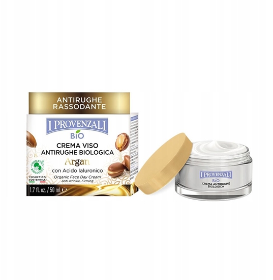 Picture of Dieninis veido kremas I Provenzali Argan Organic Anti-Aging, 50 ml