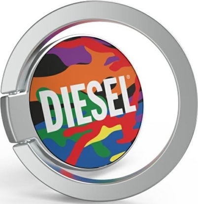 Picture of Diesel Diesel Universal Ring Pride Camo SS21 colourful