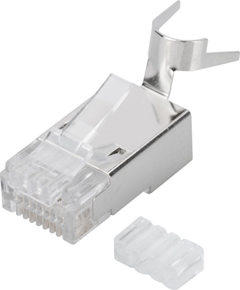 Изображение Digitus Modular Plug for Round Cable, CAT 6A, shielded, Pass through connector