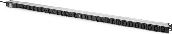 Изображение Digitus Basic IT PDU, 1-phase 32A, 24 x C13, 4 x C19, 3 m supply cable, IEC 60309 32 A plug