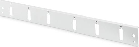 Picture of Digitus Fiber Optic Splice Box Front Panel, quick lock, 6x SC DX, 1U