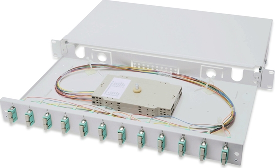 Изображение Digitus Fiber Optic Splice Box, Equipped, SC, OM3