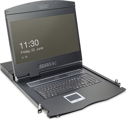 Изображение Digitus Modular console with 19\" TFT (48.3cm) & touchpad