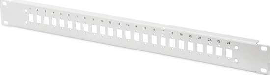 Изображение Digitus Steel Frontplate for 24 LC/DX couplers