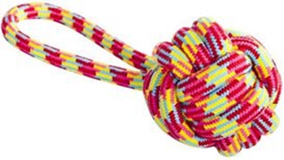 Изображение Dingo pika pleciona ze sznura z rczk "parrot" 250 g/ #9,5 x 27 cm - 17446