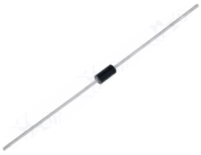 Picture of Diode: taisngrieža | THT | 400V | 1A | Munīcijas komplekts | Ifsm:30A | DO41 | 50ns