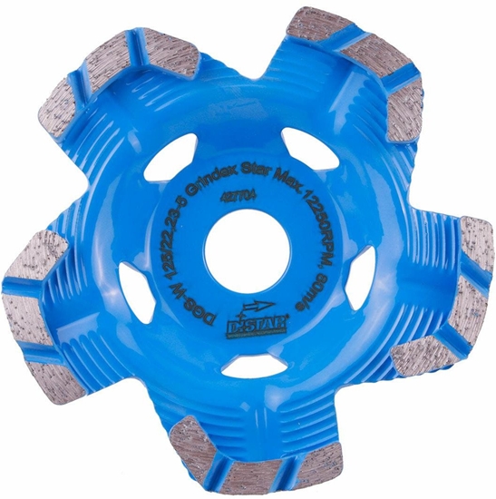 Picture of DISC GRINDEX STAR 125 x 22.23mm