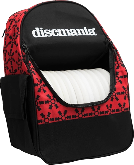 Picture of Discmania Discgolf DISCMANIA Backpack Fanatic Go red