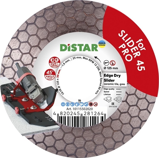 Picture of Distar Diamentowa tarcza Distar 125x30 Edge Dry Slider