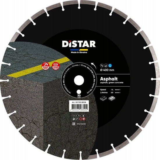 Picture of DISTAR DIAMOND BLADE ASPHALT 400 x 3.5/2.5 x 25.4mm