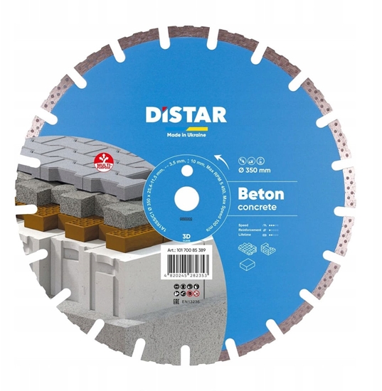 Picture of DISTAR DIAMOND BLADE CONCRETE 350 x 3.5/2.5 x 25.4mm