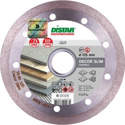 Picture of Di-Star TARCZA DIAMENTOWA 1A1R 125x1,2x8x22,23 Decor Slim