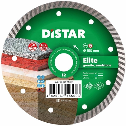 Attēls no DISTAR TARCZA DIAMENTOWA ELITE 150 x 2,2 x 22,23mm TURBO