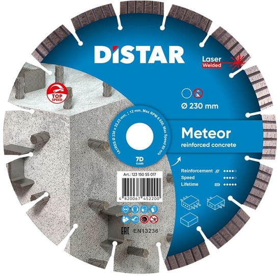 Изображение DISTAR TARCZA DIAMENTOWA METEOR 230 x 2,6/1,6 x 22,23mm