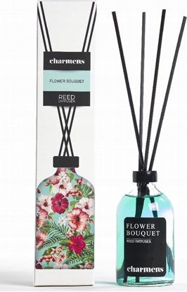 Attēls no Dyfuzor zapachowy La Casa de los Aromas CHARMENS_Reed Difuser patyczki zapachowe Bukiet Kwiatowy 110ml