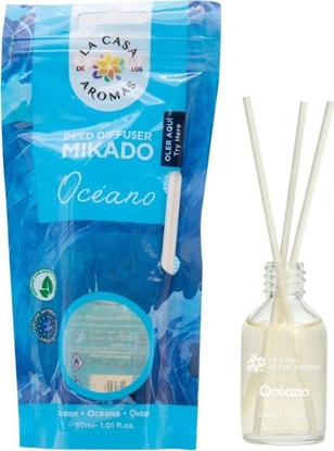 Attēls no Dyfuzor zapachowy La Casa de los Aromas Patyczki zapachowe Ocean 30ml