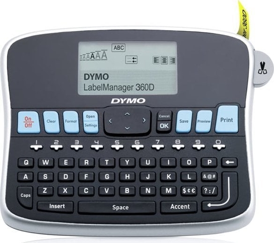Picture of Dymo DYMO LabelManager 360D 6/9/12/19   mm D1-Bänder Qwerty UK/HK