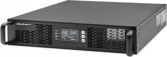 Изображение Dysan Zasilacz awaryjny UPS Qoltec do RACK | 1kVA | 1000W | Power Factor 1.0 | LCD | On-line