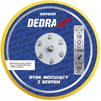 Picture of Dysk mocujcy z rzepem 150mm do polerek mimorodowych