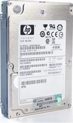 Attēls no Dysk serwerowy HP 72GB 2.5'' SAS-2 (6Gb/s)  (504015-001)
