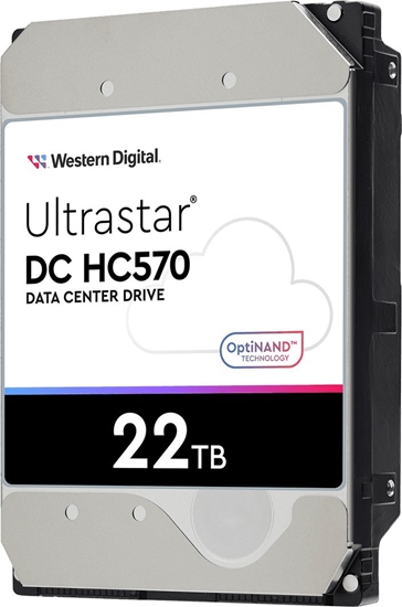 Picture of Dysk serwerowy WD Ultrastar DC HC570 22TB 3.5'' SAS-3 (12Gb/s)  (0F48052)