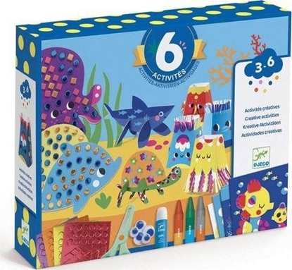Attēls no Djeco Djeco - 6 twórczych zestawów w 1 - morze