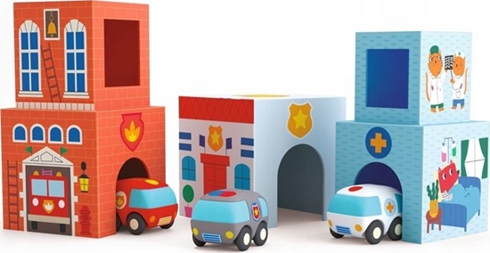 Picture of Djeco Djeco Kaladli piramid - Kaladls kdikiams - Topani automobiliai