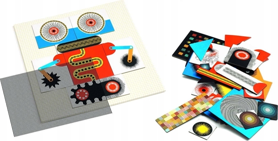 Picture of Djeco Djeco Kinoptik - Robotai - 60 vnt.