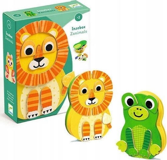 Picture of Djeco Djeco Mediniai magnetai ir metalin dut - Gyvnai