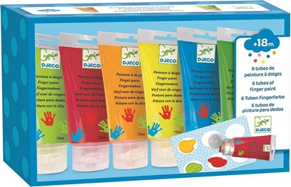 Picture of Djeco Farby do malowania palcami Djeco