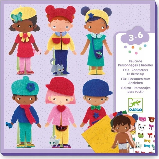 Picture of Djeco Krybinis rinkinys - Veltinis koliaas - velnus aprengimas