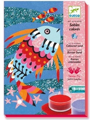 Picture of Djeco Obrazki z piasku Ryby (146172)