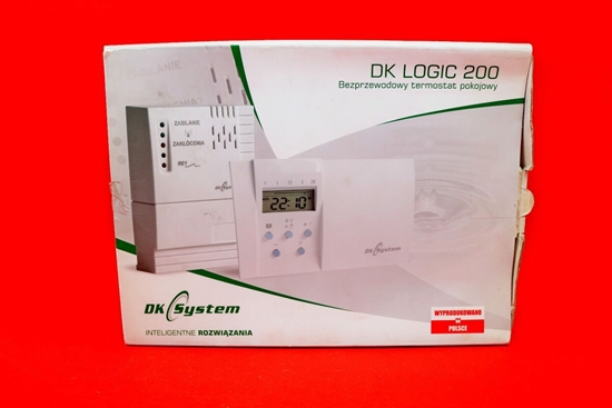 Picture of DK System DK Logic 200 Termostat pokojowy bezprzewodowy (DWZ) (PWE) (PWE)DK Logic 200 Termostat pokojowy bezprzewodowy